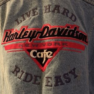 Harley Davidson denim jacket